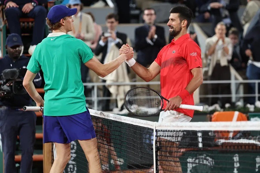 Sinner fulmina a Djokovic y se jugará el título de Roland Garros con Alcaraz